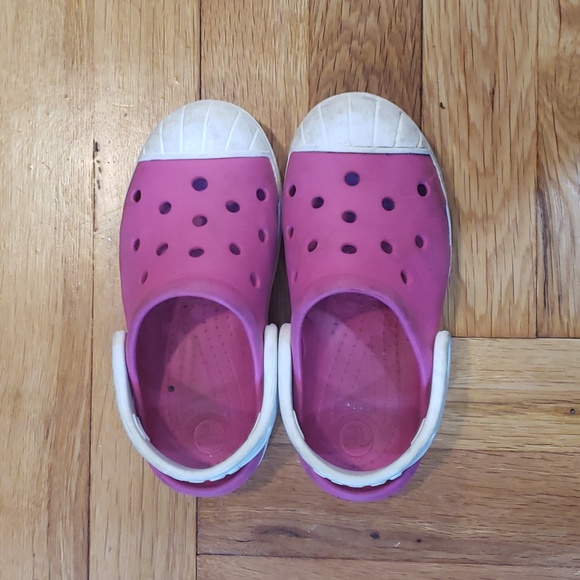 Crocs (pink with white trim) - Picture 3 of 3